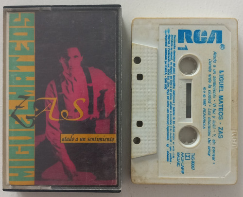 Miguel Mateos  Atado A Un Sentimiento 1987 Cassette