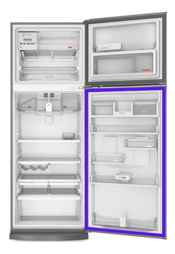 Borracha Geladeira Porta Continental Copacabana Rcct360 Cor Cinza