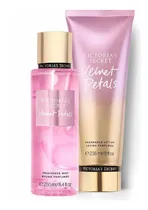 Comprar Victoria Secret  Crema + Body Splash , Combo Velvet Petals