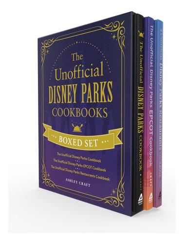 Bx-unoff Disney Parks Cookbks, De Craft Ashley. Editorial Adams Media En Inglés, 2023