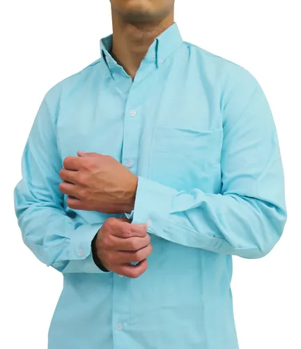 Camisa azul online aqua