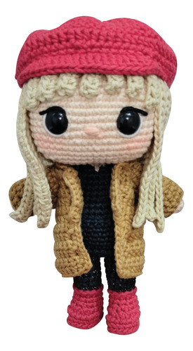 Amigurumi Taylor Swift Tejido A Mano A Crochet