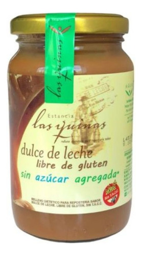 Dulce De Leche Sin Azúcar Las Quinas 2 X 450 Gr - Sin Tacc