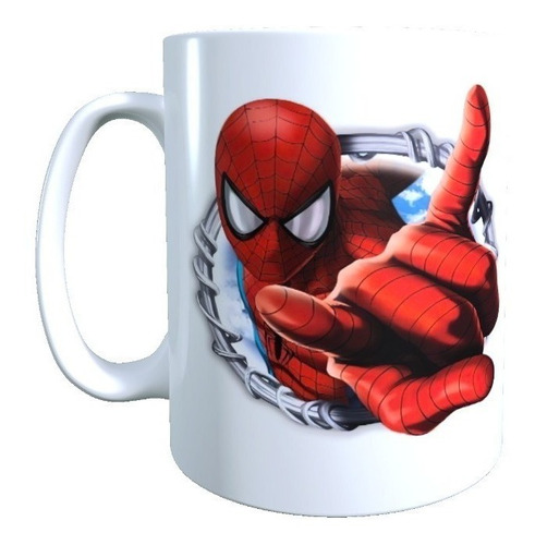 Tazon Diseño Spiderman Marvel Superheroe