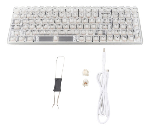 Teclado Mecánico Para Juegos Con Retroiluminación Rgb, 100 T