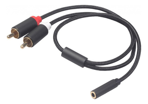 Cable Hembra A 2 Rca Macho, 3 Piezas