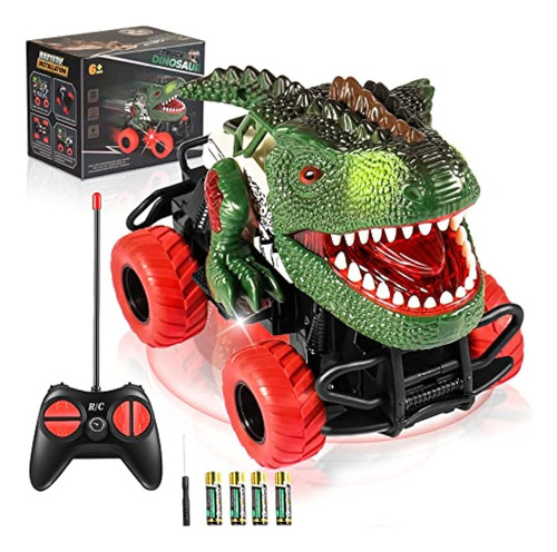 Coche De Control Remoto, Juguetes De Dinosaurios Para Niños 