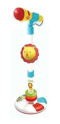 Imagen 1 de 2 de Microfono De Pie Con Sonido Fisher Price