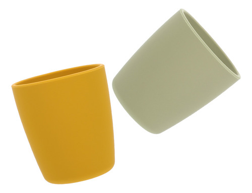 2 Tazas De Silicona Para Comida Para Bebés, Tazas De Aprendi