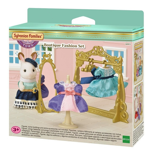 Sylvanian Families Town Set Boutique C/ Accesorios Y Prendas