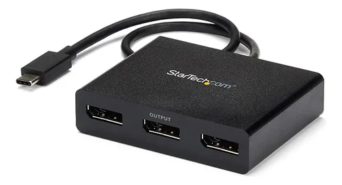 Adaptador Startech.com Multimonitor De 3 Puertos Usb-c A 3x