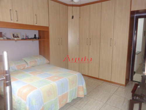 Imagem 12 de 30 de Sobrado À Venda, 164 M² Por R$ 640.000,00 - Parque Jaçatuba - Santo André/sp - So0979