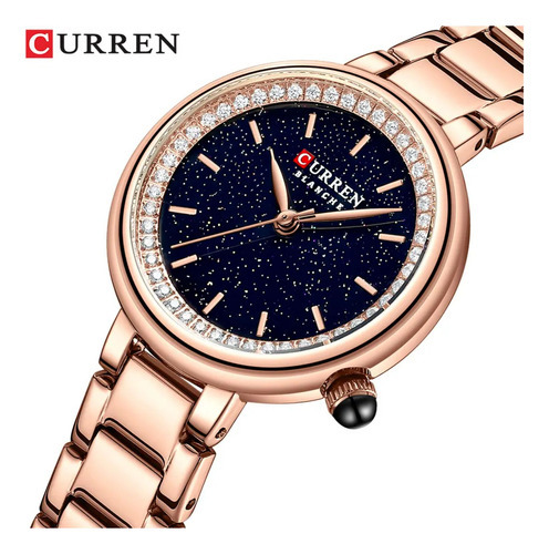 Reloj Para Mujer Curren 9089 9089 Oro Rosa