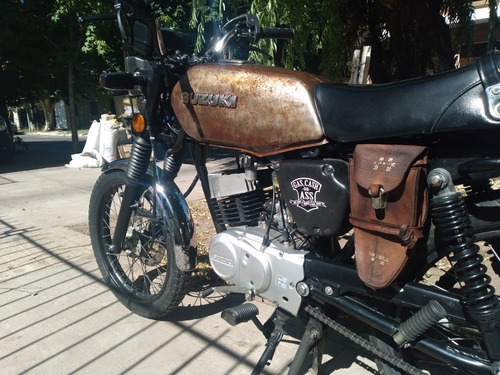 Imagen 4 de 15 de Suzuki Ax 100 2015 (cafe Racer Rat Tracker Brat Scrambler)