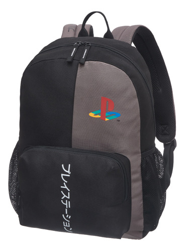 Mochila Escolar Costas G Playstation Gray Pacific 7882604