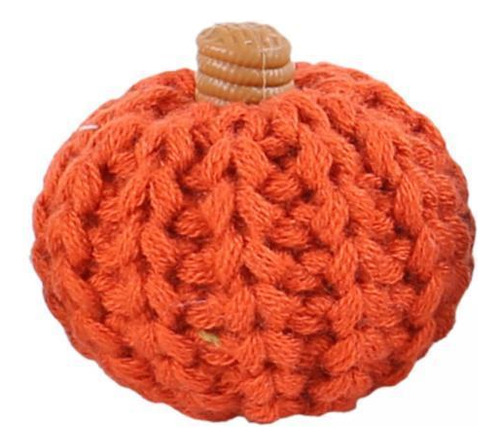 2 Colheita Festival Abóbora Ornamento Mini Laranja