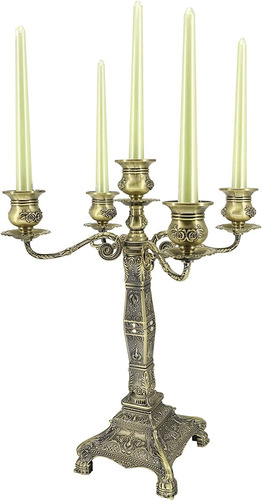 Rosyline Candelabro De L De 17 Pulgadas De Altura, Port...