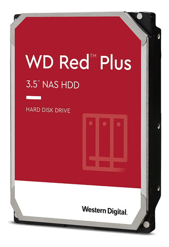 Wd Red Plus Nas Disco Duro Interno De 3.5 Pulgadas 4 Tb Clas