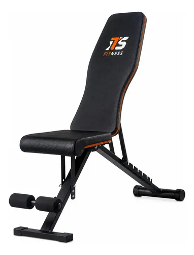 Banco Ajustável para Musculação ITS Fitness, Dobrável e com 7 Pos...