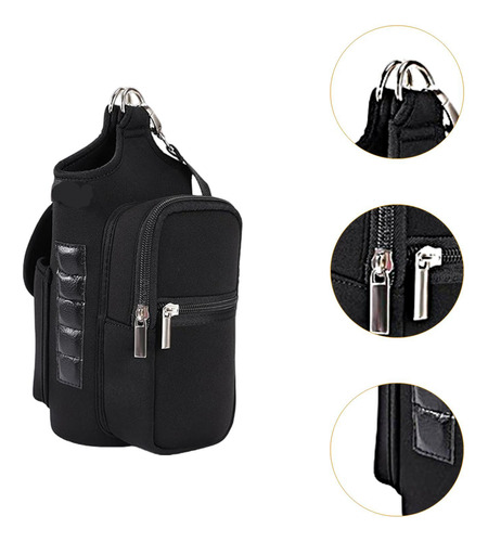 Bolsa Bandolera Para Botella De Agua Para Gimnasio,