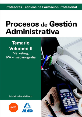 Temario Procesos Gestion Administrativa Ii (libro Original)