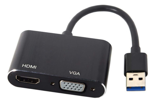 Jser Usb 3.0 Y 2.0 A Hdmi Y Vga Hdtv Cable Adaptador Tarjet