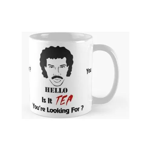 Taza Lionel Richie Hello Tea 2021 Tazas Calidad Premium
