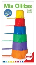 Comprar Mis Ollitas Apilable Encastre Juego Didáctico Aprender Antex