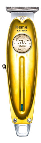 Recortadora Kemei KM-1949 Acabamento dorada 127V