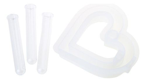 Moldes De Silicona Moldeados Con Tubo De Agua Para Flores Pa