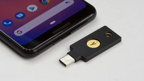 Llave De Seguridad Yubikey 5c Fido2 Bluetooth Nfc Bofa Token