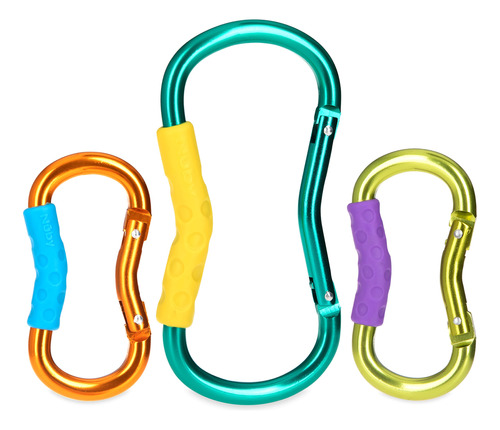 Nuby Handy Hook - Ganchos Para Cochecito: 1 Mosquetón Grande