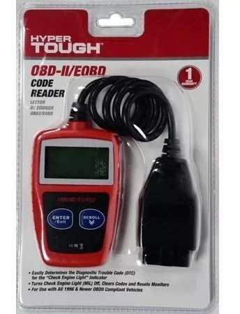 Escaner Automotriz Obd2 Hyper Tough Lector Codigos Scan Auto
