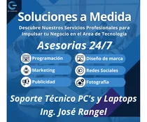 Comprar Soporte Técnico De Pcs Y Laptops Redes Remoto Y Presencial