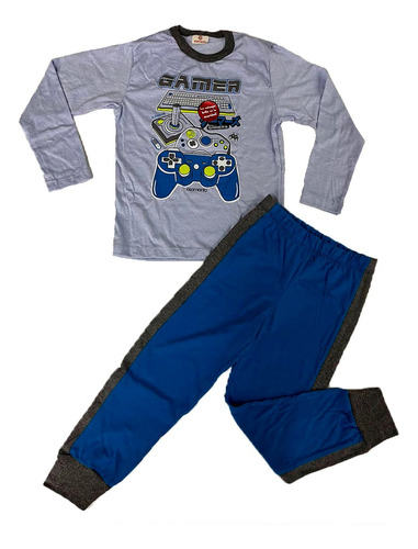 Pijama Gamer Tecno Niño Elemento Art. 2392