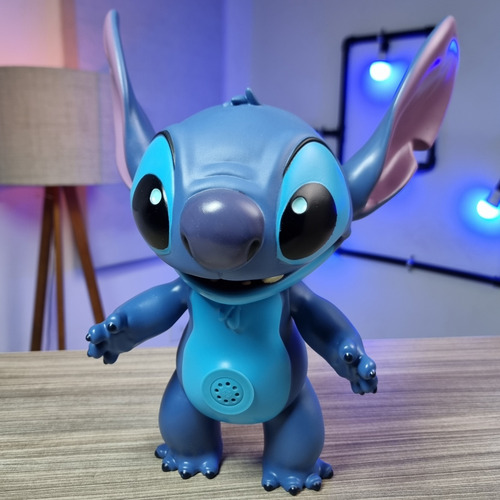 Stitch Boneco Grande Com Fala Lilo Stitch Articulado Disney