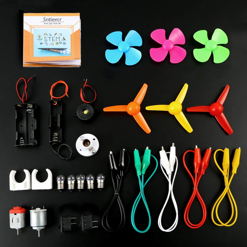Sntieecr, Kit De Motor De Circuito Eléctrico, Experimento C