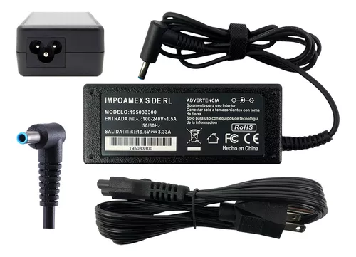 Cargador p/notebook HP original 19.5v 3.33a Computación Accesorios