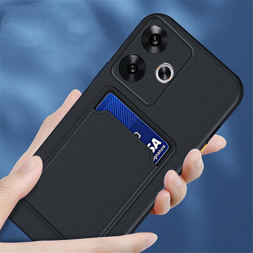 Funda Para Xiaomi Poco F6 Lujo Tarjeta Paquete+mica