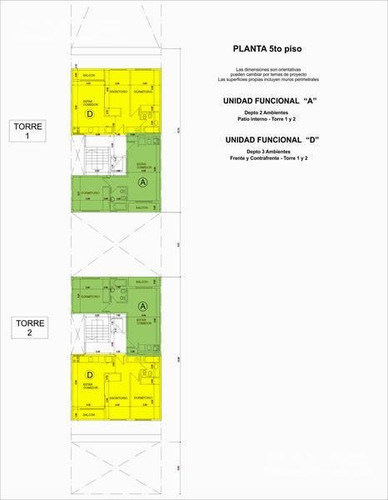 Imagen 2 de 2 de Excelente Departamento De 3 Ambientes A Estrenar Con Balcón