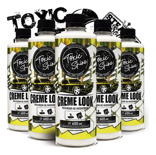 Toxic Shine | Creme Look | Acondicionador Plasticos Interior