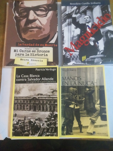 S.allende/magnicidio/cblanca Contra Allende/manos En La Nuca
