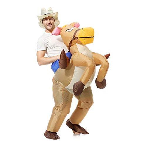 Disfraz Inflable Montar Caballo Halloween