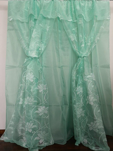 25 Juegos De Cortinas Encaje 2m Alto X 2.50m Ancho Colores