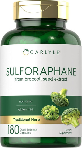 Extracto Sulforaphane Broccoli Ultra Concentrado 180u 