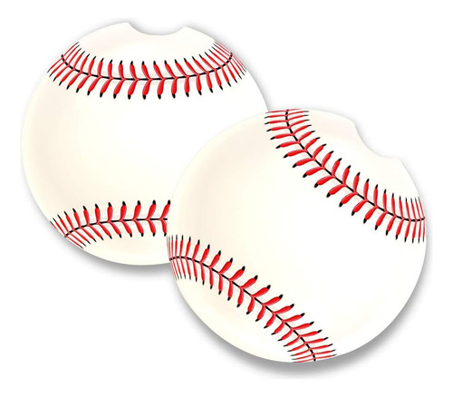 Posavasos De Béisbol Para Bebidas - Juego De 2 | Accesorios