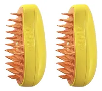 Comprar Pack X 2 Cepillo De Vapor Para Gatos 3 En 1 Masajeador