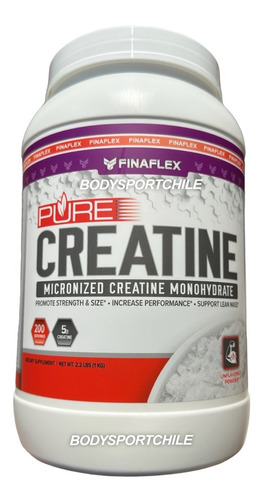 Creatine Monohydrate Pure Finaflex - 1 Kilo 200 Servicios 