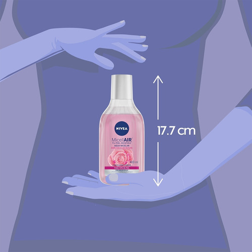 Agua Micelar Desmaquillante Nivea Agua De Rosas 400ml Tipo de piel