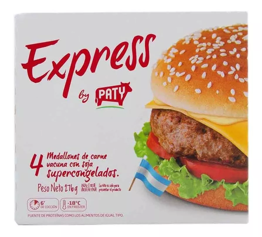 Tercera imagen para búsqueda de hamburguesas paty express x4